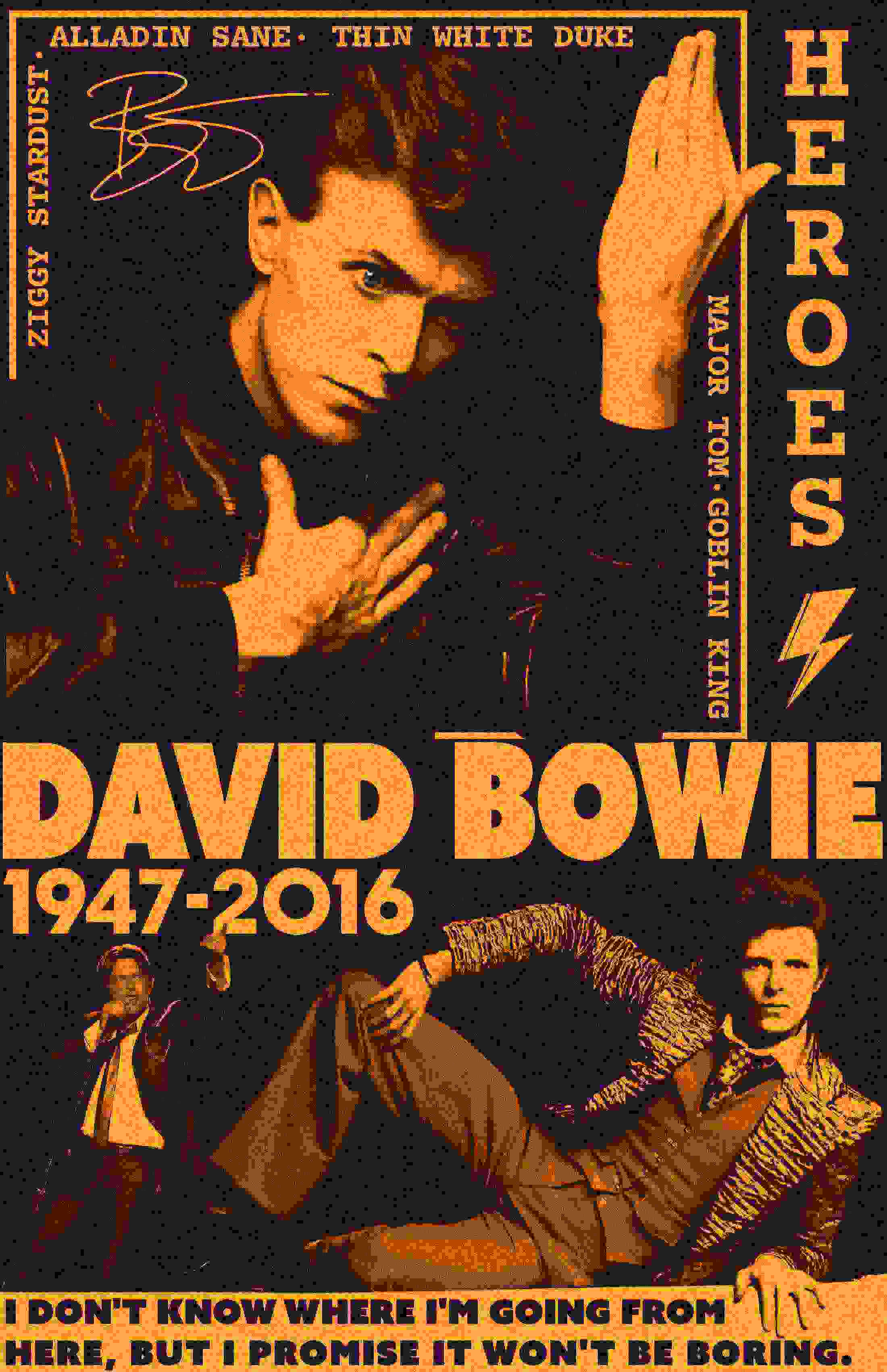david bowie poster